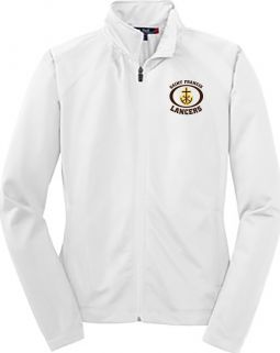 Ladies Tricot Jacket, White/White